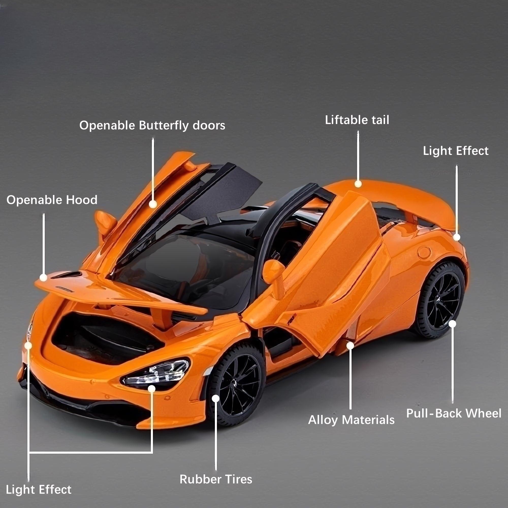 1:24 Scale McLaren 720s Die-Cast Model Car - PANSEKtoy