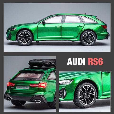 Audi RS6 1:24 Scale Die-Cast Model Car - Precision Craftsmanship - PANSEKtoy