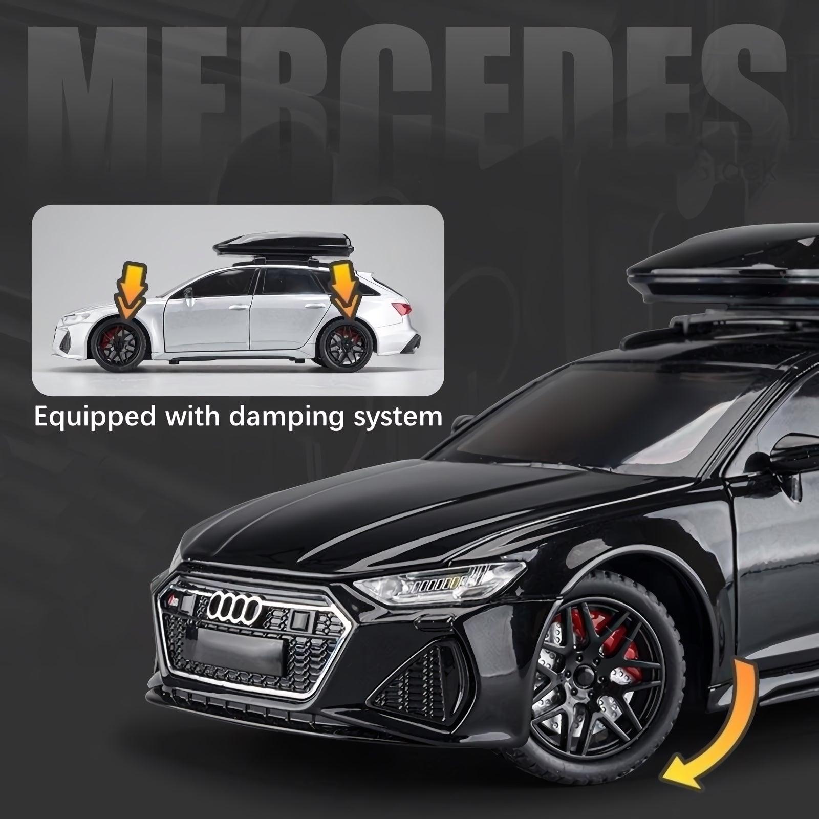 1:24 Scale Audi RS6 Alloy Car Model Toy - Precision Craftsmanship Meets Automotive Excellence - PANSEKtoy