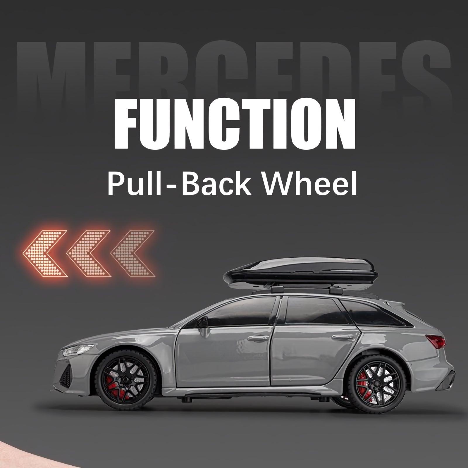 1:24 Scale Audi RS6 Alloy Car Model Toy - Precision Craftsmanship Meets Automotive Excellence - PANSEKtoy