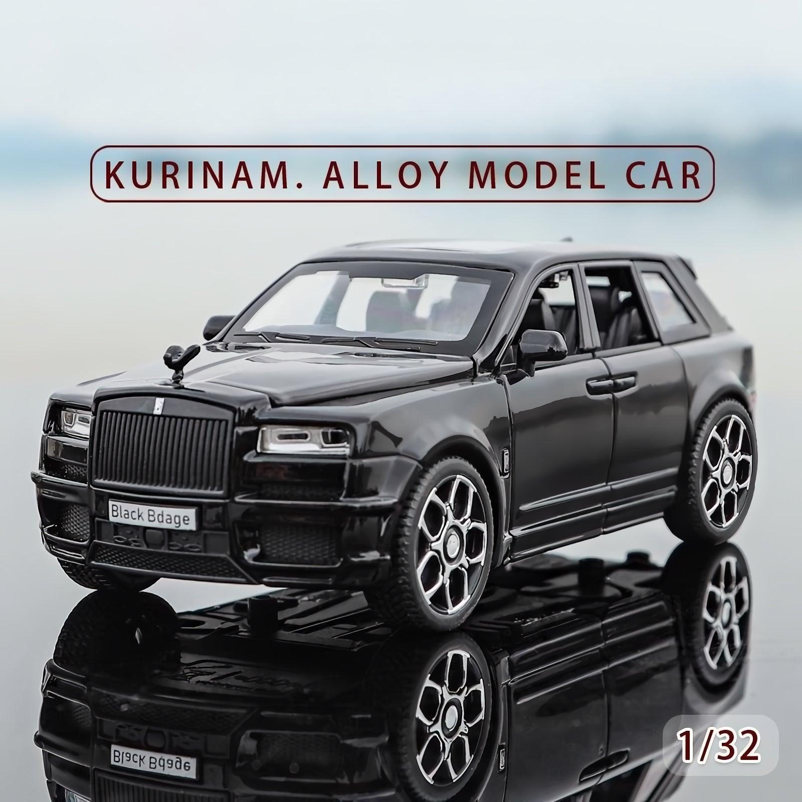 1:32 Scale Die-Cast Rolls Royce Cullinan Black Badge Model Car - PANSEKtoy