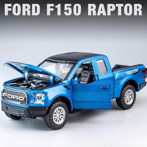 Maßstab 1:32 Ford Raptor F150 Pick-Up-Legierungsdruckguss-Modellauto 