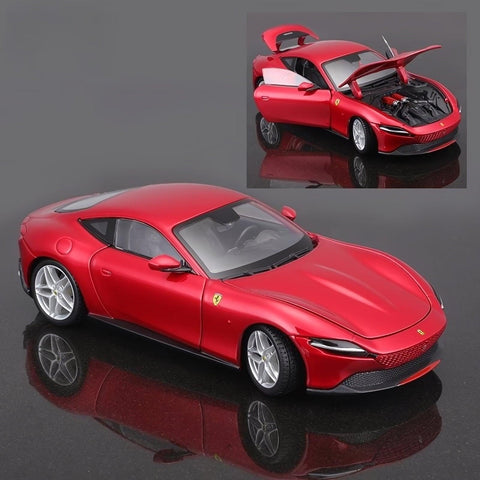 1:24 Scale Die-Cast Alloy Model Car Genuine authorization Ferrari Roma - PANSEKtoy