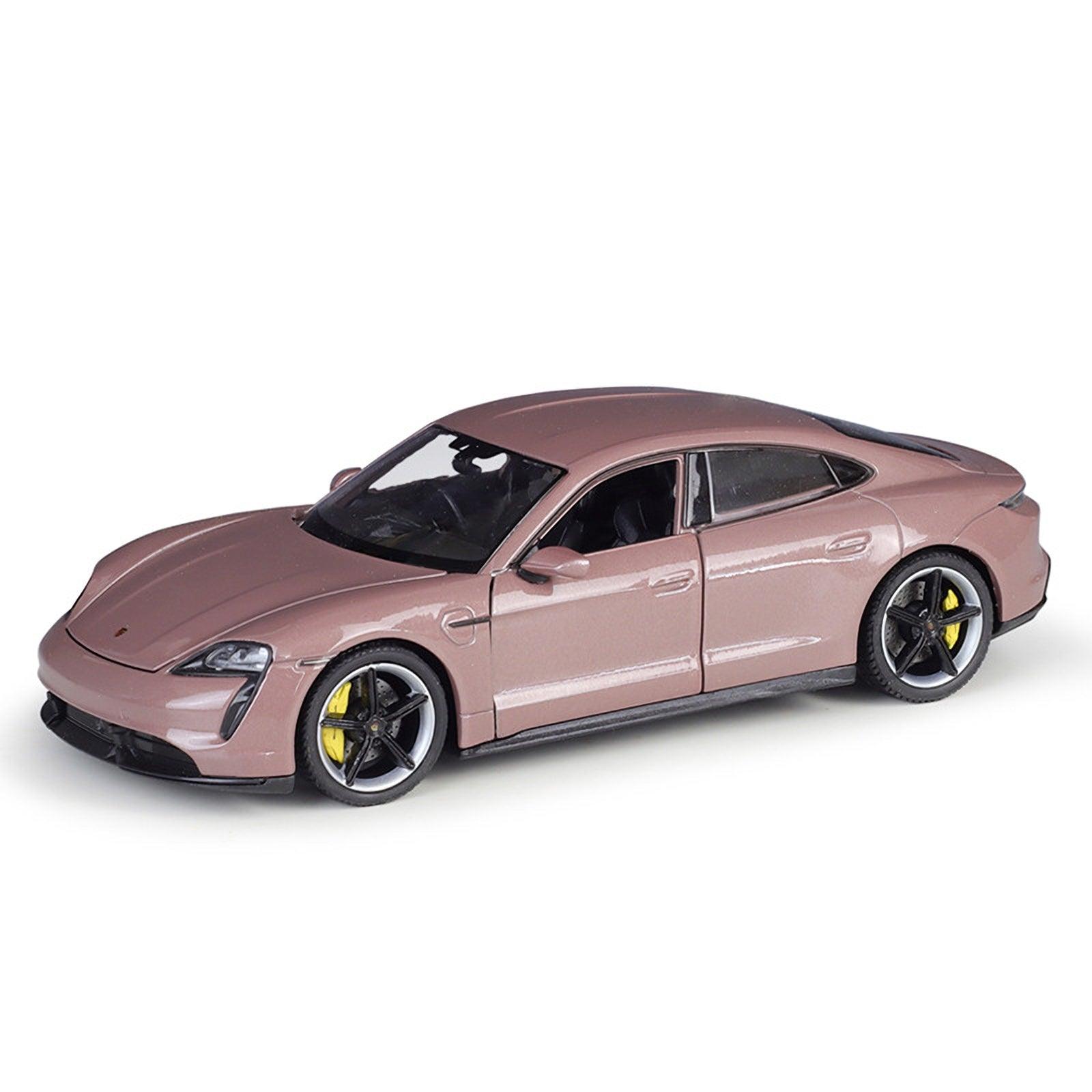 1:24 Scale Porsche Taycan Turbo Die-Cast Alloy Model Car Genuine Authorization - PANSEKtoy