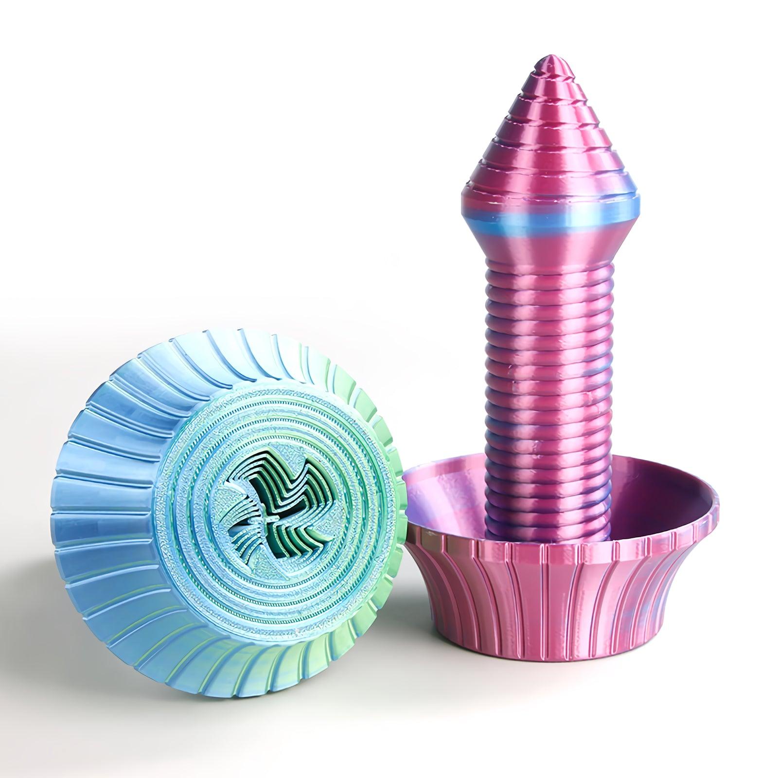3D Printed Stylish Spiral Sword Fidget Toy Gravity Knife Toy – PANSEKtoy
