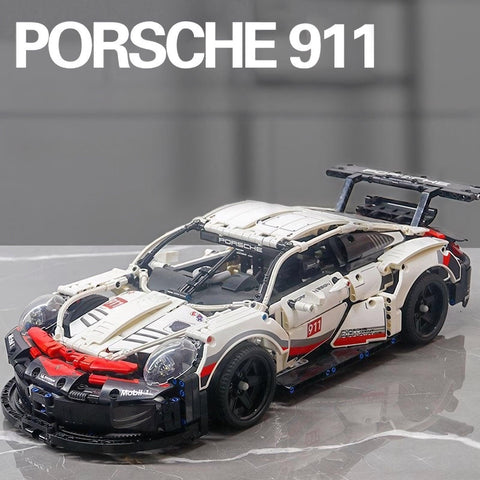 1580 Pcs Porsche 911 Track Edition Technical Building Blocks Set - PANSEKtoy