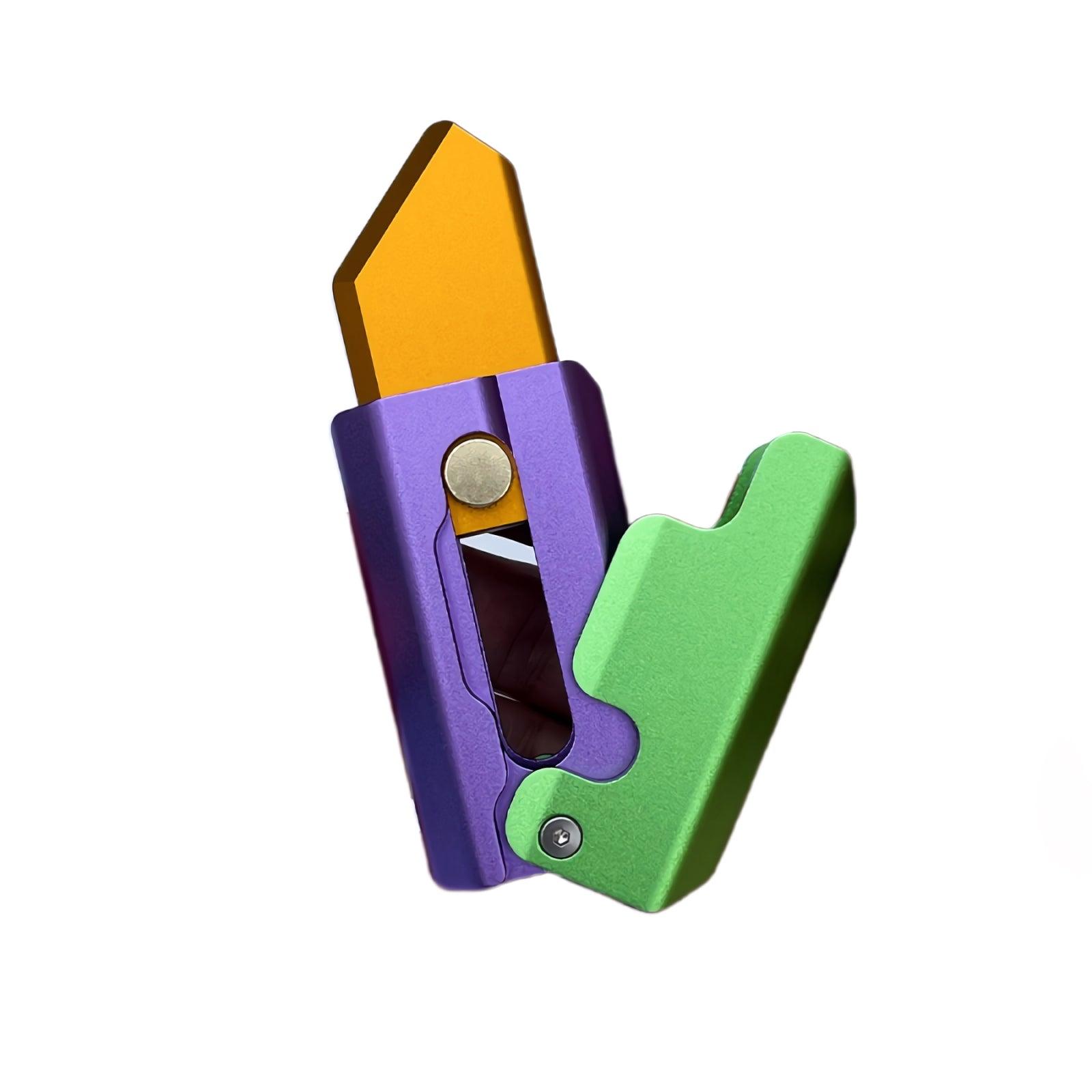 Carrot Knife 2.0 3D Alloy Gravity Knife Fidget Toy - PANSEKtoy