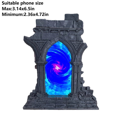 Dungeon & Dragons Portal Phone Stand/D&D/Tabletop Games/Magic/Decorative Figurine - PANSEKtoy