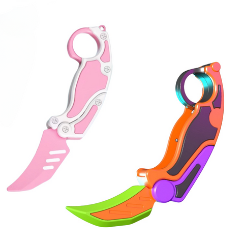 Creative 3D Printed Fidget Toys Gravuty Claw Knife-Stress Reliever - PANSEKtoy