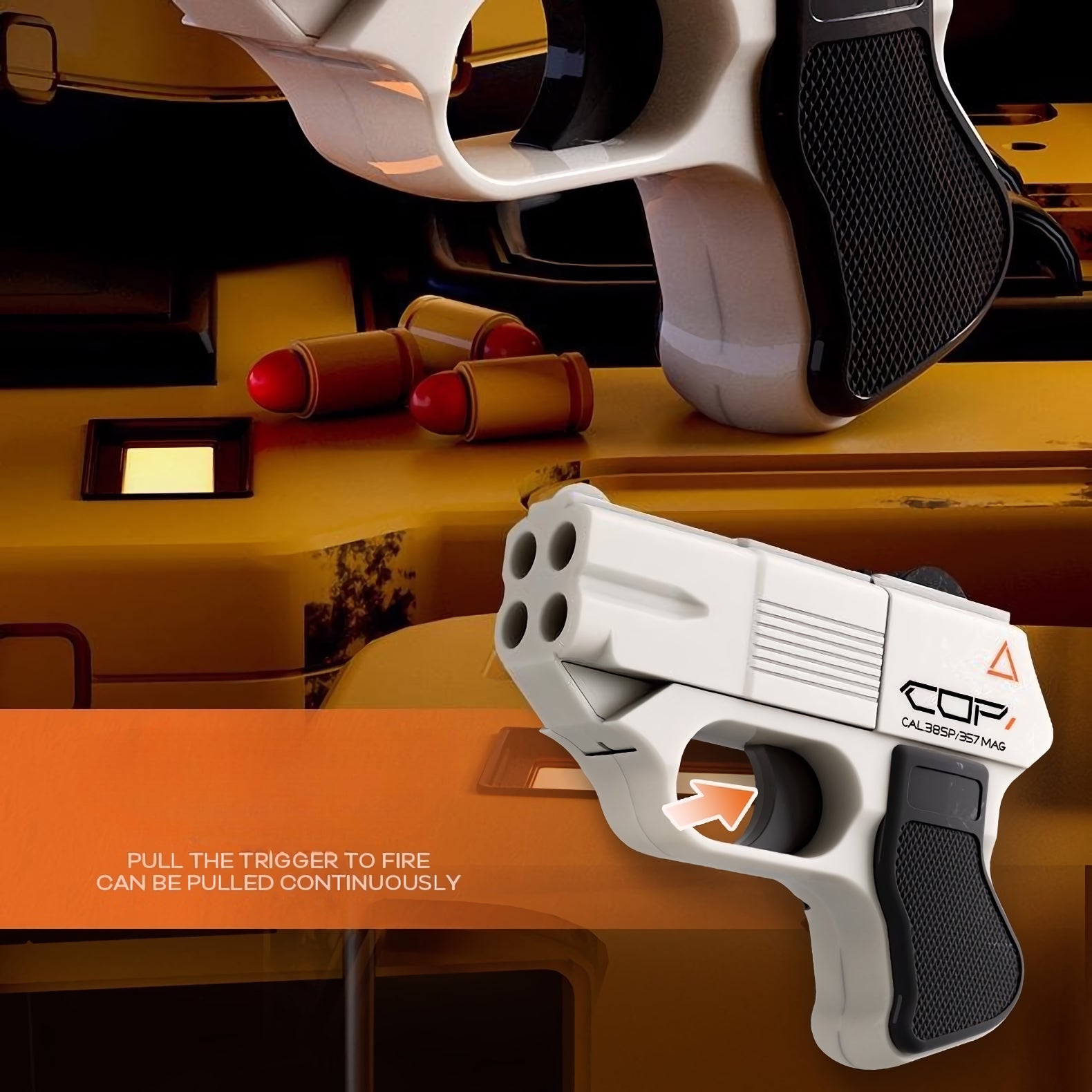 Unique 3D Printed Fidget Toy Guns/Magnetic Swords Stress Reliever - PANSEKtoy