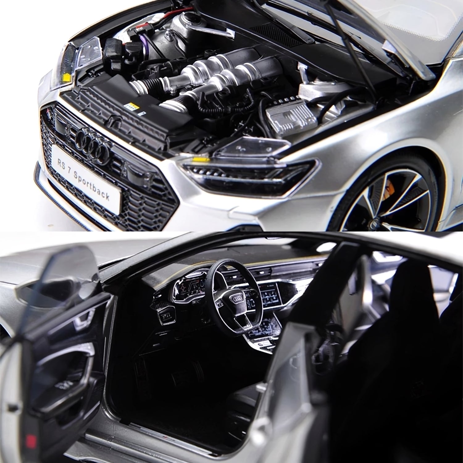 1:18 Scale Audi RS7 Exquisite Die-Cast Model Car - PANSEKtoy