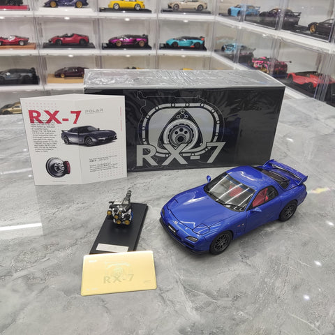 1:18 Scale RX7 Exquisite Die-Cast Model Car - PANSEKtoy