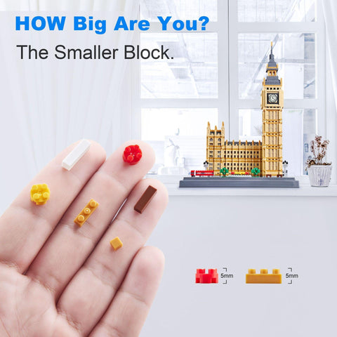 6473 Pcs Big Ben Collector's Edition Building Blocks Toy - Enhance Focus, Divert Attention, and Relieve Anxiety - PANSEKtoy