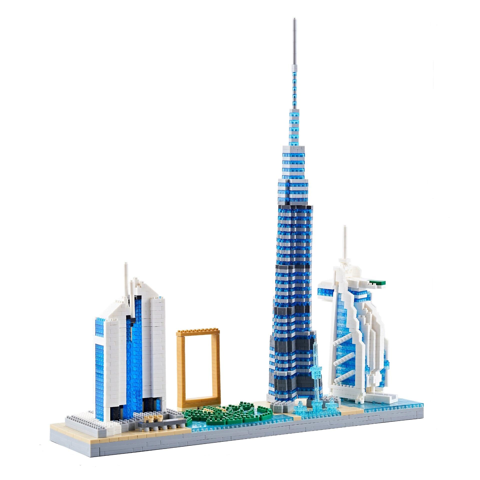 2545 Pcs Dubai Skyline Collector's Edition Building Blocks - PANSEKtoy