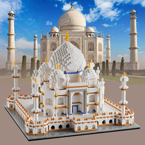 3950 Pcs Taj Mahal Collector's Edition Building Blocks Toy - Enhance Focus, Divert Attention, and Relieve Anxiety - PANSEKtoy