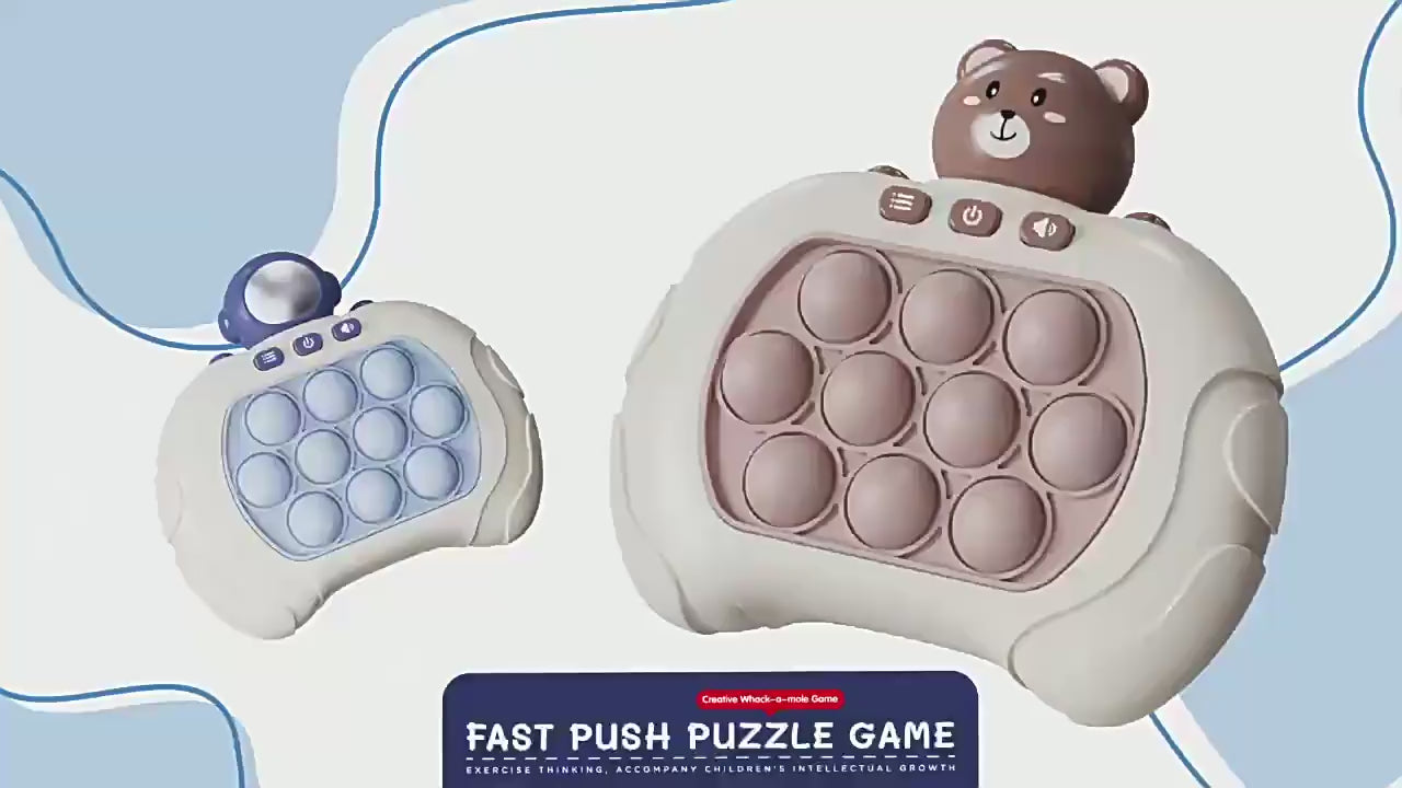 Handheld-Spiel Push Light-Up Pop It Spiel Stress Relief Puzzle Spielmaschine