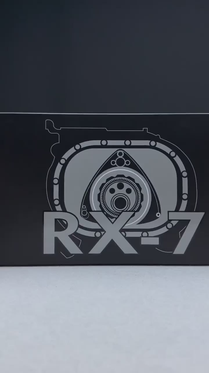 Exquisites Druckguss-Modellauto RX7 im Maßstab 1:18 