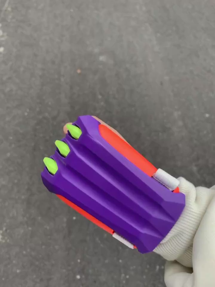 Ausziehbare 3D-gedruckte Klaue zum Stressabbau, beliebtes Zappelspielzeug 